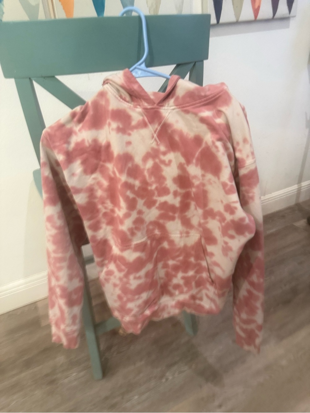 lululemon All Yours Pink Tie Dye Hoodie Size